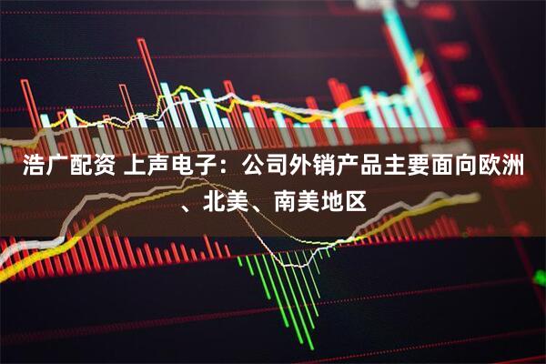 浩广配资 上声电子：公司外销产品主要面向欧洲、北美、南美地区