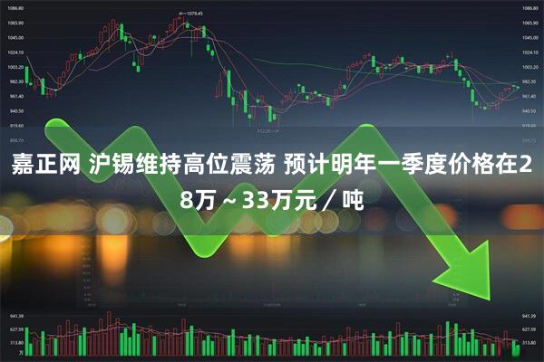 嘉正网 沪锡维持高位震荡 预计明年一季度价格在28万～33万元／吨